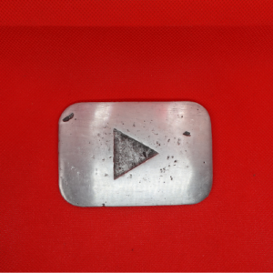 Trophée YouTube en Aluminium